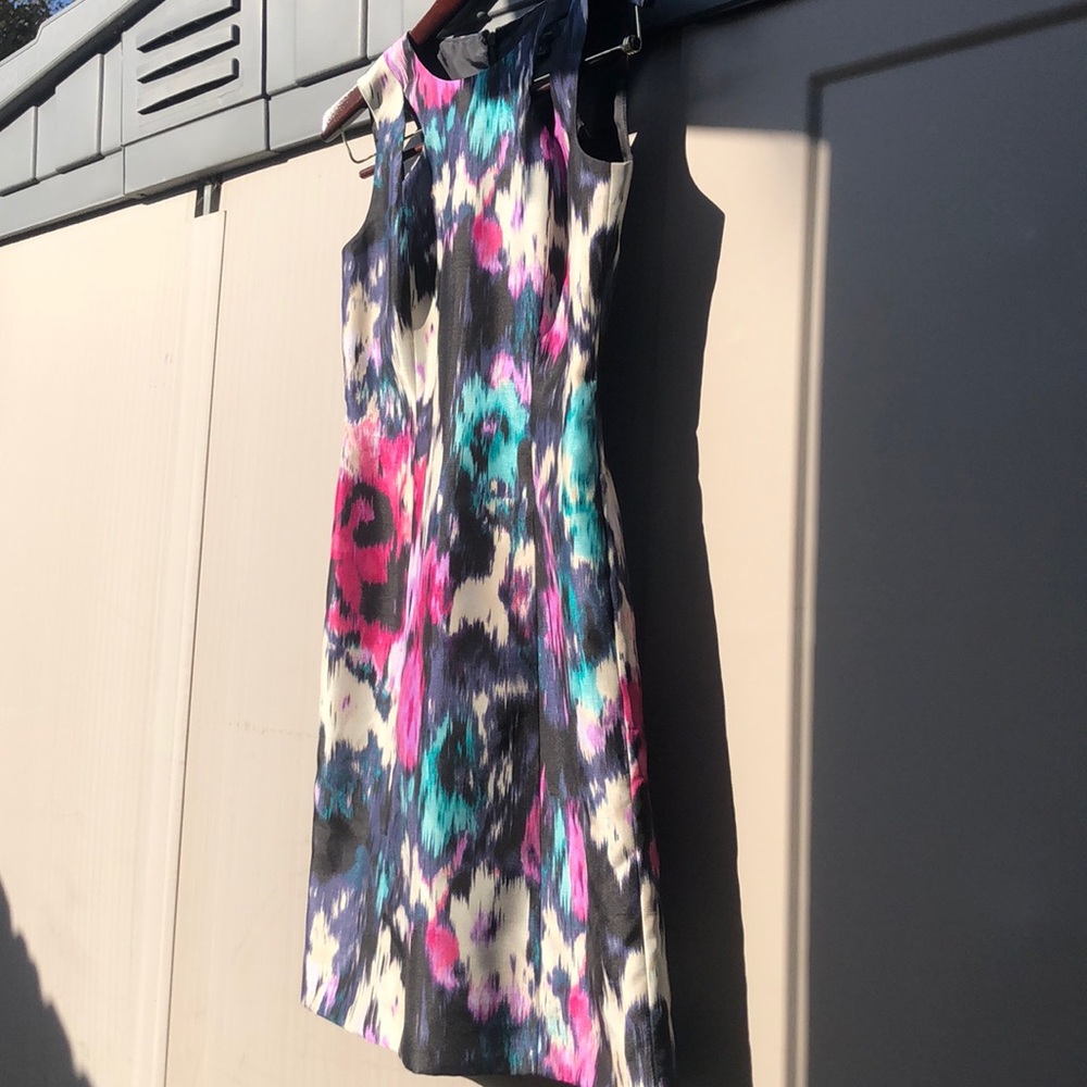 Tahari multicolored dress